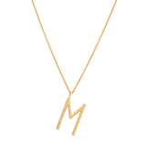 Grande Letter Necklace