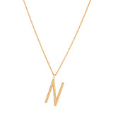Grande Letter Necklace