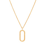 Grande Letter Necklace