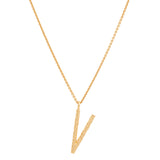 Grande Letter Necklace