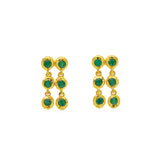 Toulouse Earrings in Green