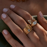 Plumeria Ring