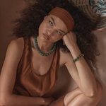 Amber Sceats Isles of Soleil Sorrento Bracelet in Green 